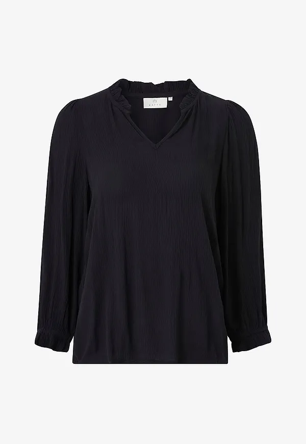 KAFFE - Blus kaLiv Amber - Svart