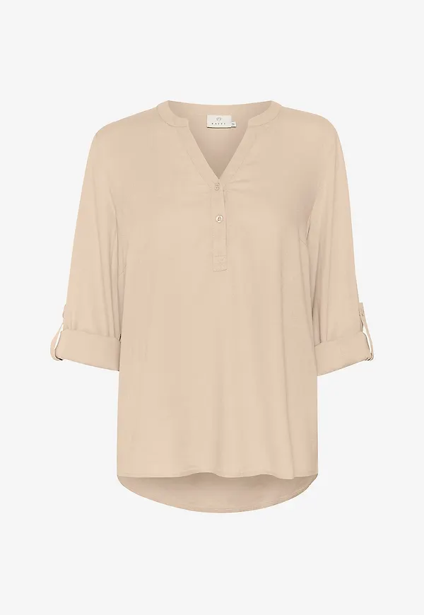 KAFFE - Blus Kamilia Blouse - Beige