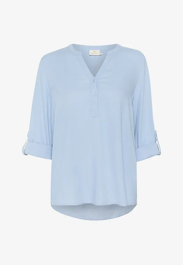 KAFFE - Blus Kamilia Blouse - Blå