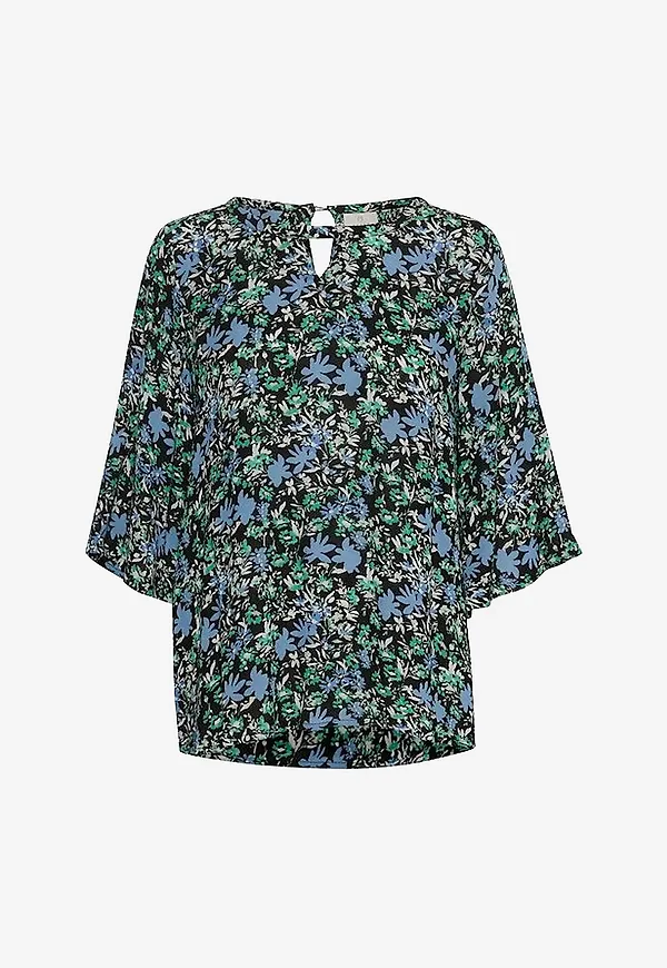 KAFFE - Blus kaRiana Amber Blouse Printed - Blå