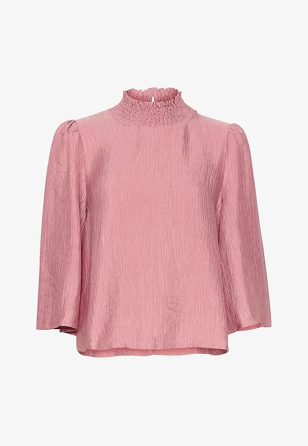 KAFFE - Blus kaVictoria Blouse - Rosa