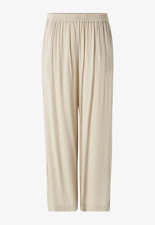 KAFFE - Byxor kaDacia Amber Pants - Natur