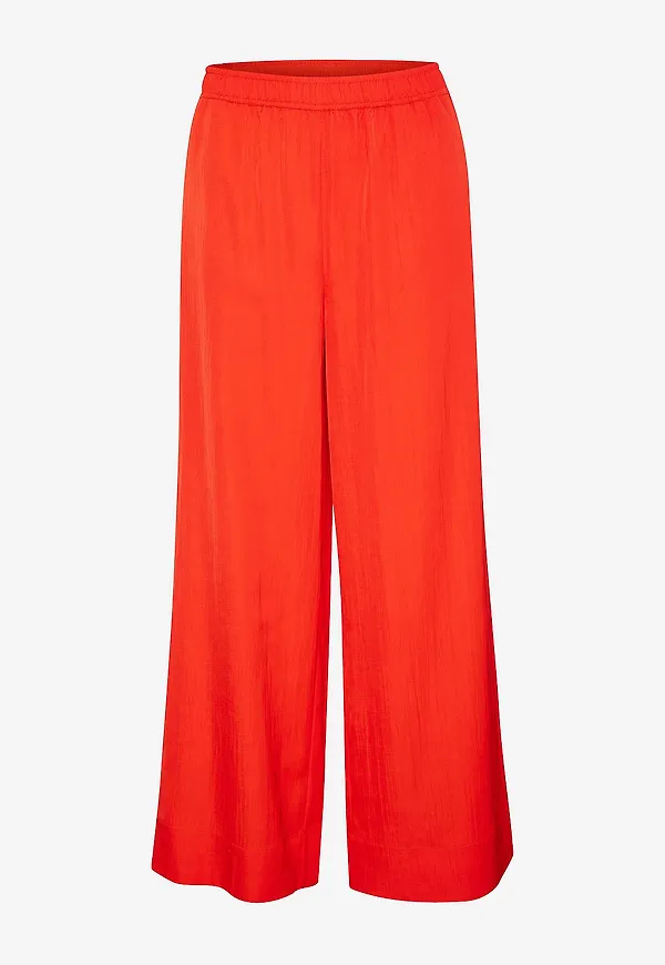 KAFFE - Byxor kaLogan Pants - Orange