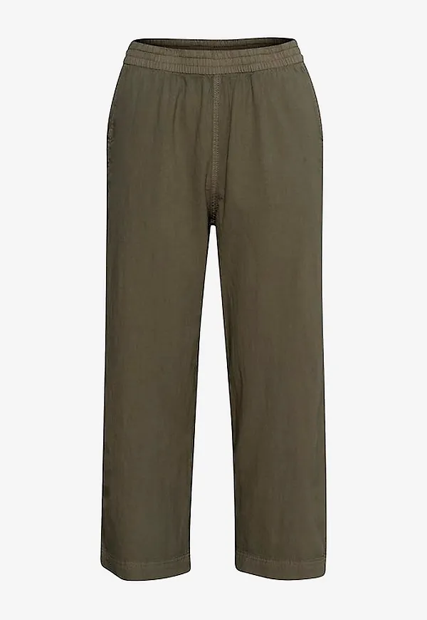 KAFFE - Byxor kaNaya Culotte Pants - Grön