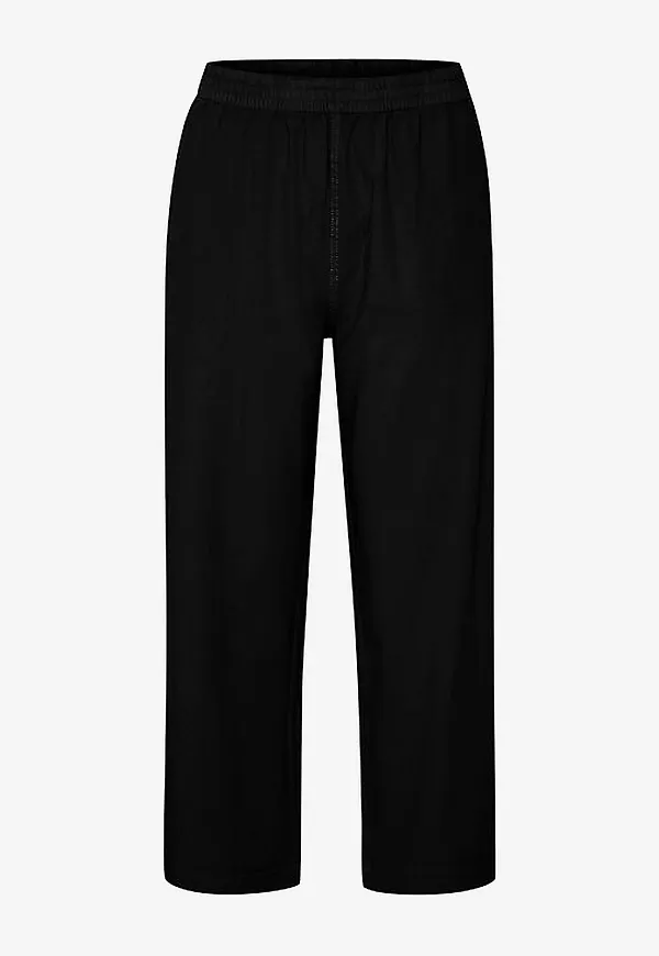 KAFFE - Byxor kaNaya Culotte Pants - Svart