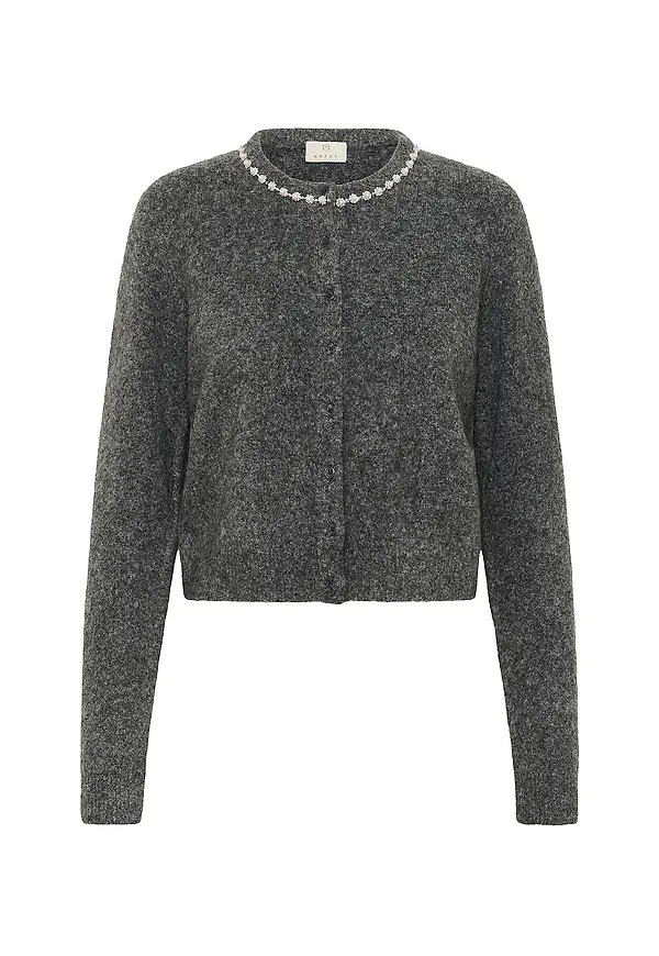 KAFFE - Cardigan kaRoxy - Grå