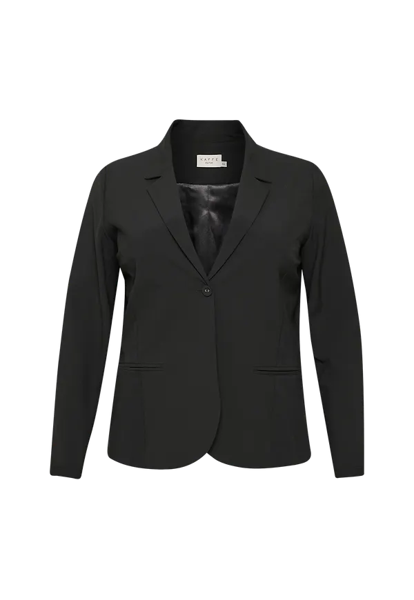 KAFFE Curve - Kavaj kcJia Blazer - Svart