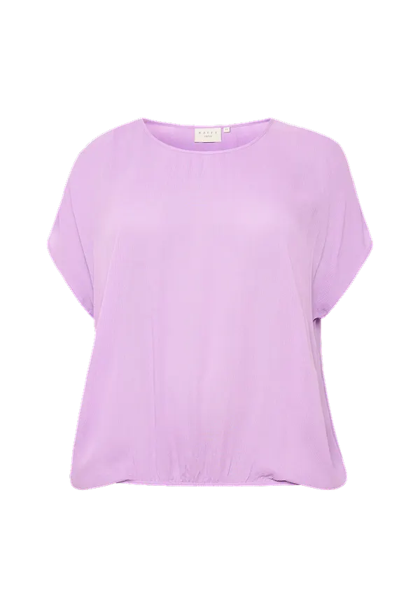 KAFFE Curve - Topp kcAmi Stanley SS - Lila