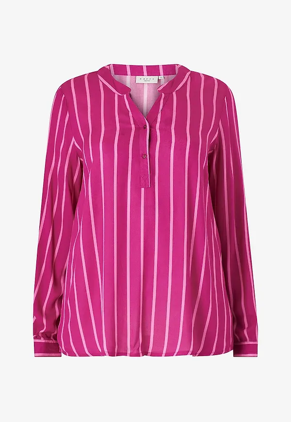 KAFFE Curve - Blus kcSida Blouse - Rosa