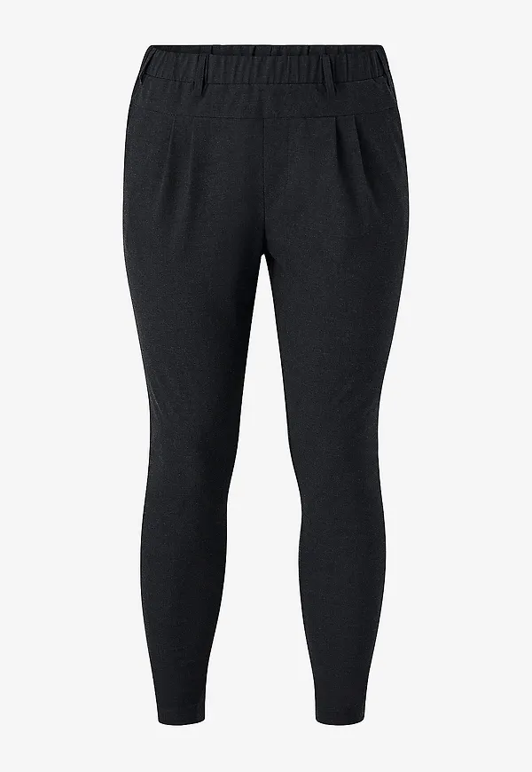 KAFFE Curve - Byxor kCjia Pants - Svart