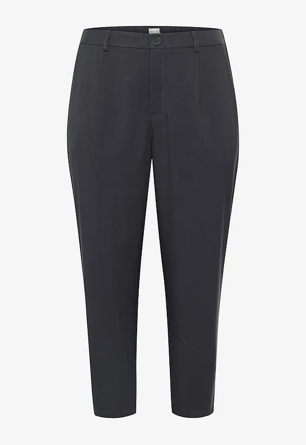KAFFE Curve - Byxor kcMerla Pants - Grå
