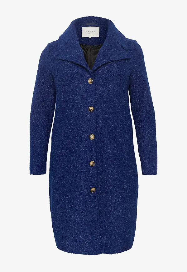KAFFE Curve - Kappa kcAnni Coat - Blå