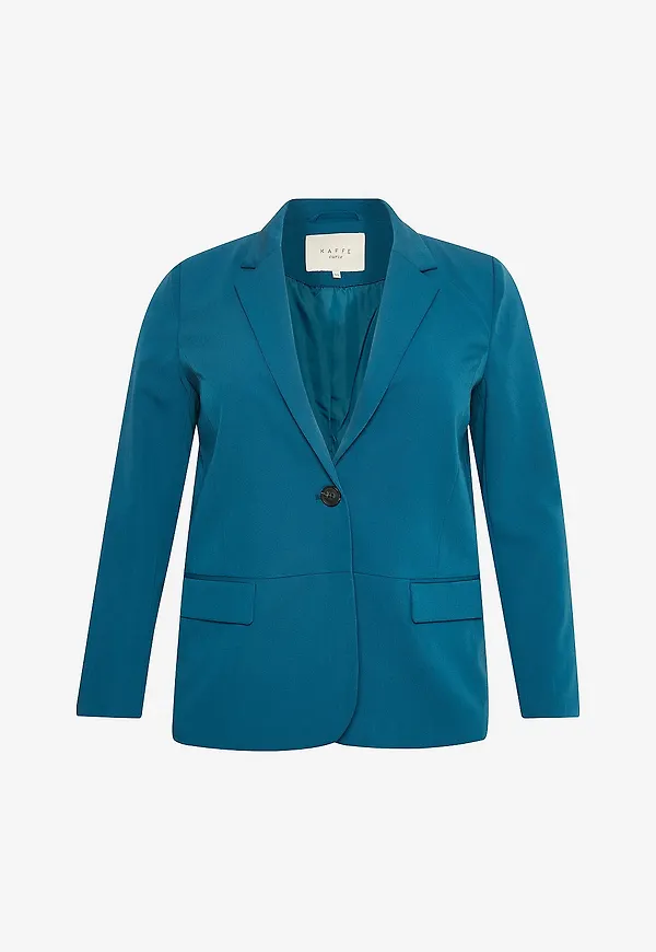 KAFFE Curve - Kavaj kcSakira Blazer - Blå