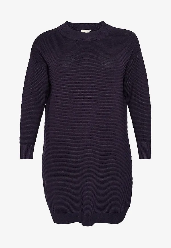 KAFFE Curve - Klänning kcBell Knit Tunic - Lila