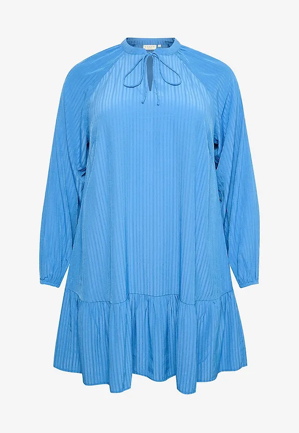 KAFFE Curve - Klänning kcSilja Simi Dress - Blå