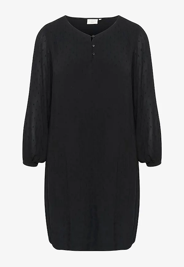 KAFFE Curve - Klänning kcWilina Dress - Svart