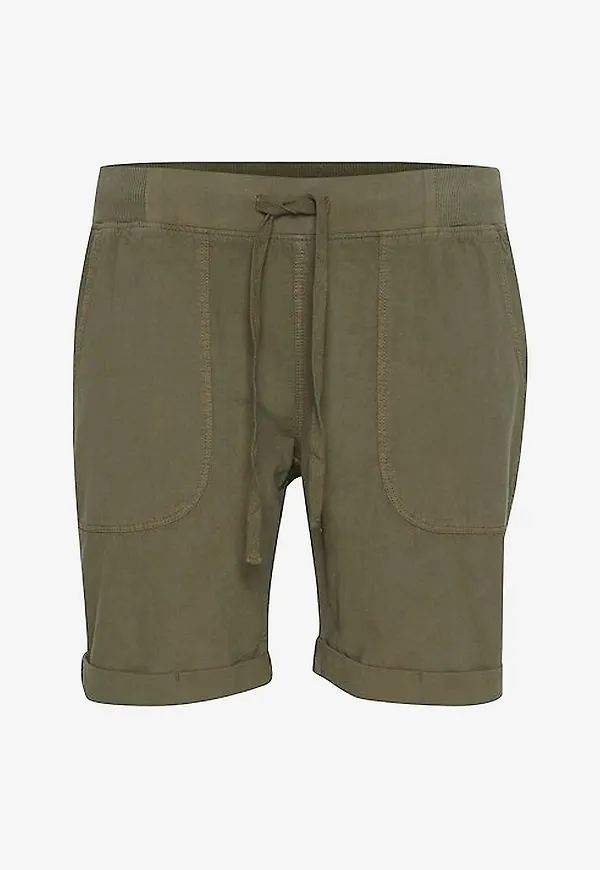 KAFFE Curve - Shorts kcNana Shorts - Grön