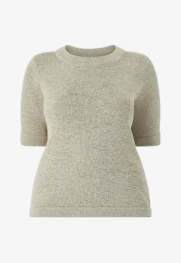 KAFFE Curve - Topp kcEvita Pullover - Grå