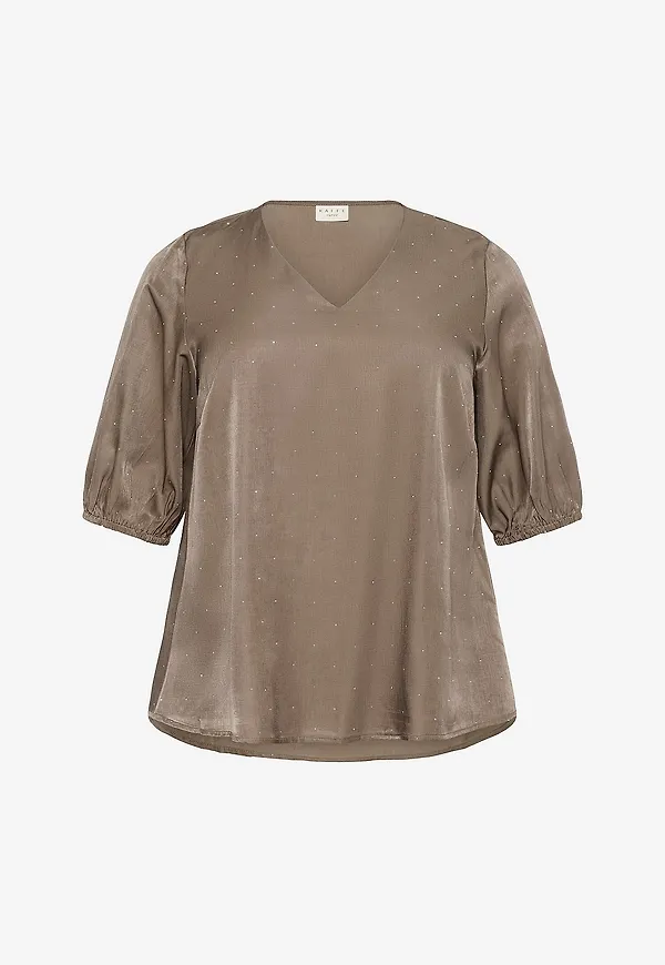 KAFFE Curve - Blus kcAda - Brun