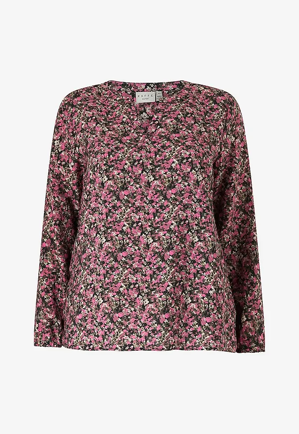 KAFFE Curve - Blus kcBelle - Rosa