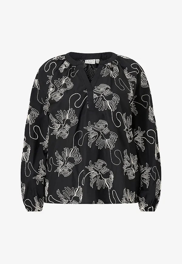 KAFFE Curve - Blus kcKimmie - Svart