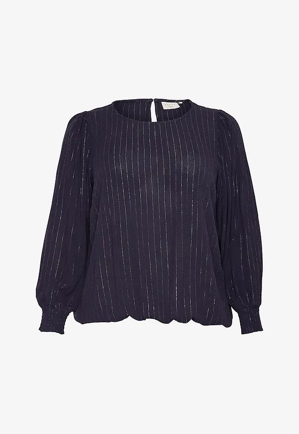 KAFFE Curve - Blus kcLio Blouse - Lila