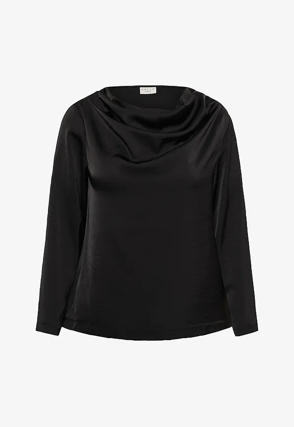KAFFE Curve - Blus KClori Blouse - Svart