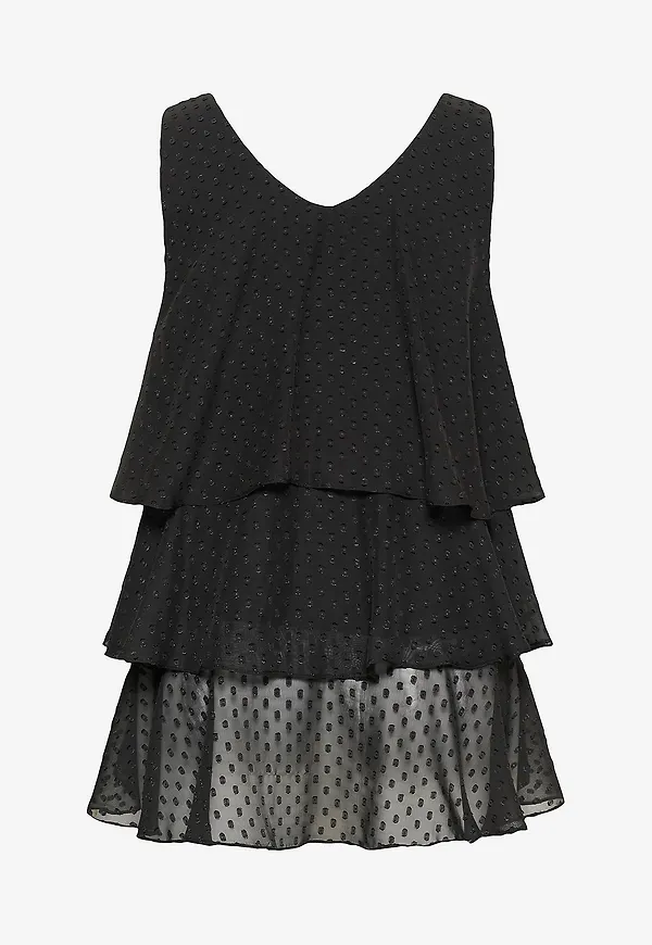 KAFFE Curve - Blus KCrinah Top - Svart