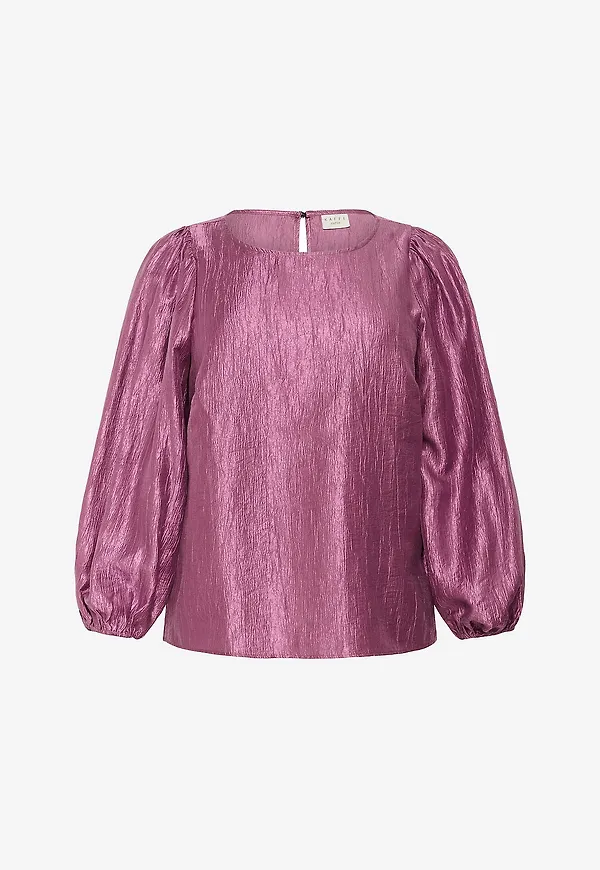 KAFFE Curve - Blus kcRizza - Rosa