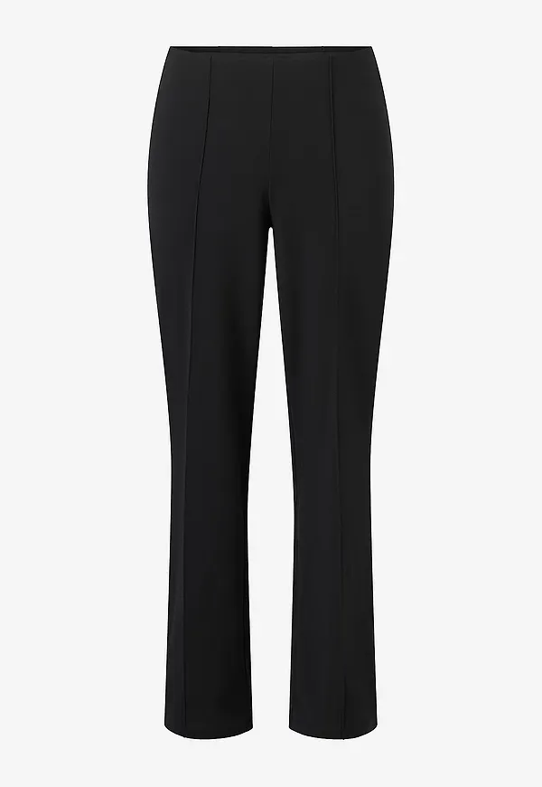 KAFFE Curve - Byxor KCathena Pants - Svart