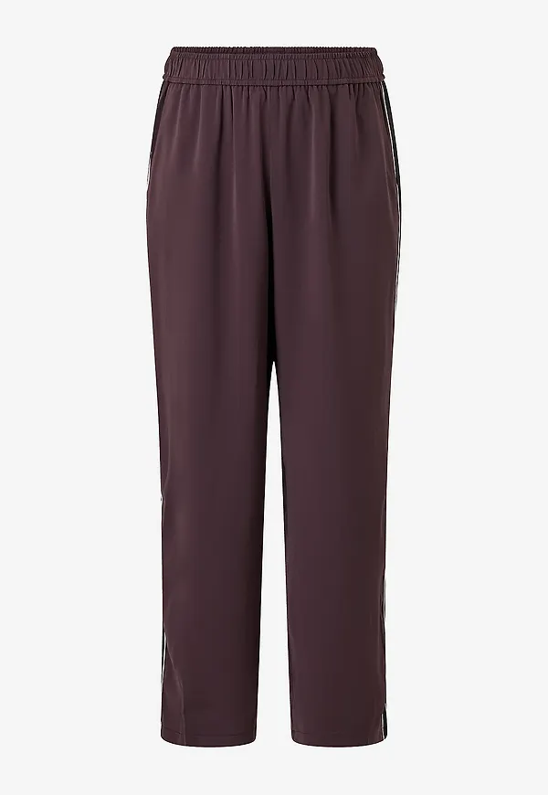 KAFFE Curve - Byxor KCgally Pants - Röd