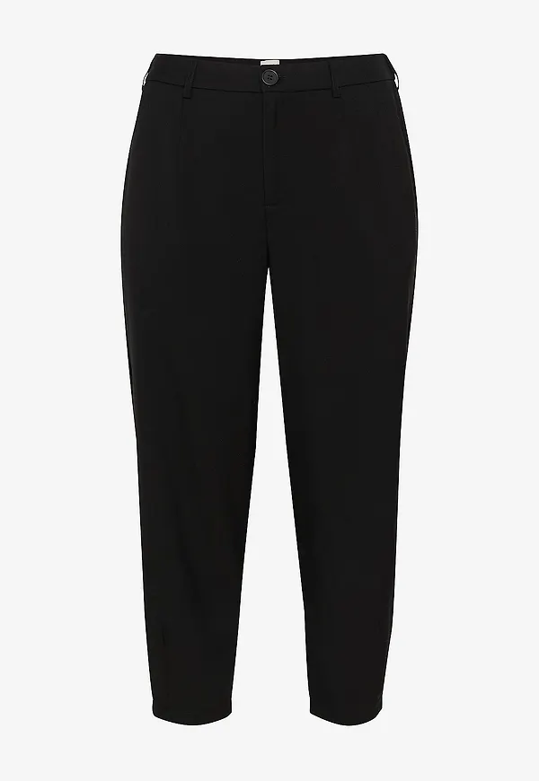 KAFFE Curve - Byxor kcMerla Pants - Svart