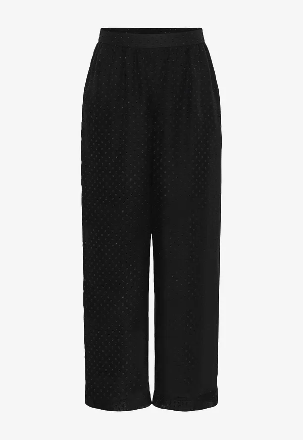 KAFFE Curve - Byxor KCrinah Pants - Svart