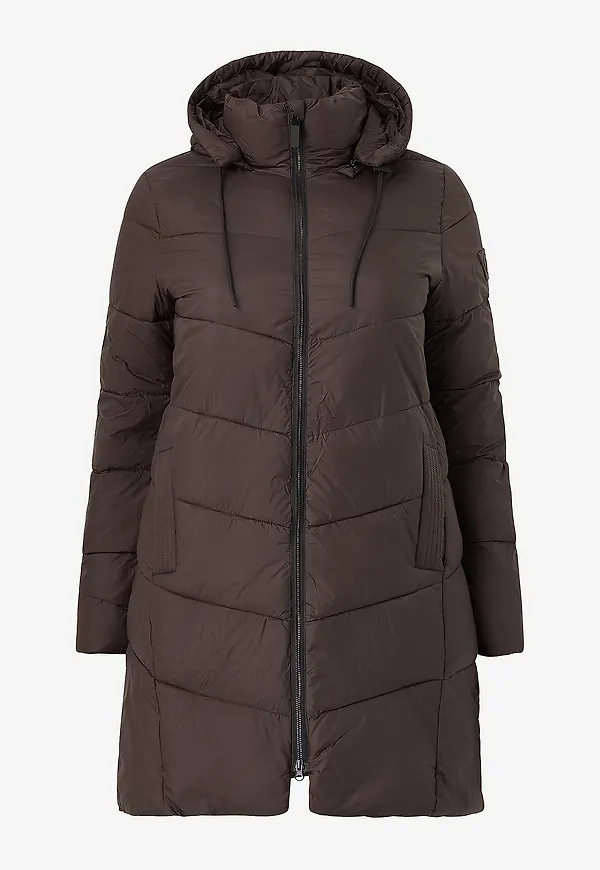 KAFFE Curve - Kappa kcSusanna Coat - Brun