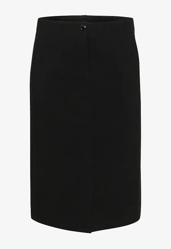KAFFE Curve - Kjol kCelia Skirt - Svart