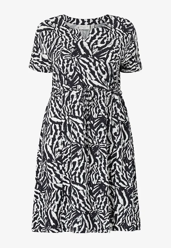 KAFFE Curve - Klänning kcMella Jersey Dress - Svart