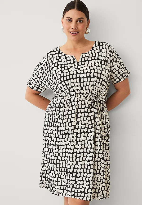 KAFFE Curve - Klänning kcMella Jersey Dress - Svart