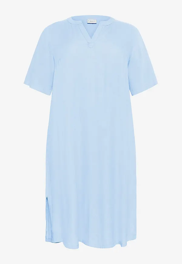 KAFFE Curve - Klänning kcMille Kaftan Dress - Blå