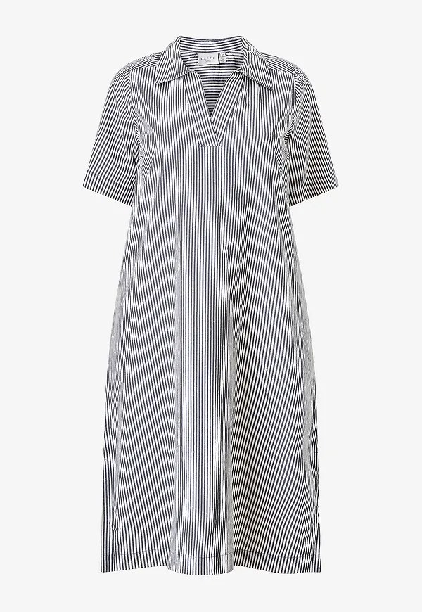 KAFFE Curve - Klänning kcNana Striped - Flerfärgad