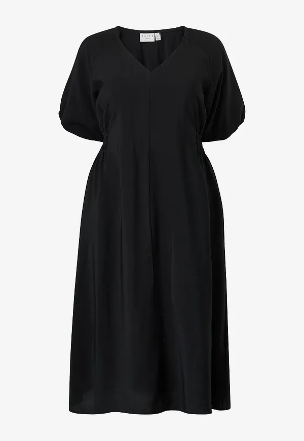 KAFFE Curve - Klänning kcNeela Dress - Svart