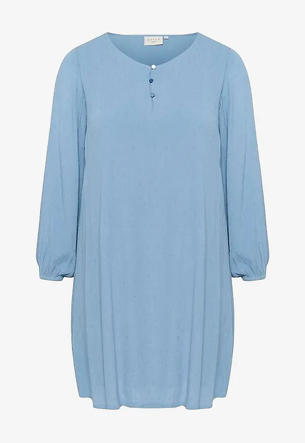 KAFFE Curve - Klänning kcWilina Dress - Blå
