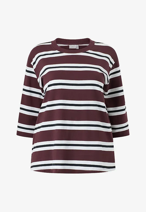 KAFFE Curve - Långärmad topp KCwinni Tshirt - Lila