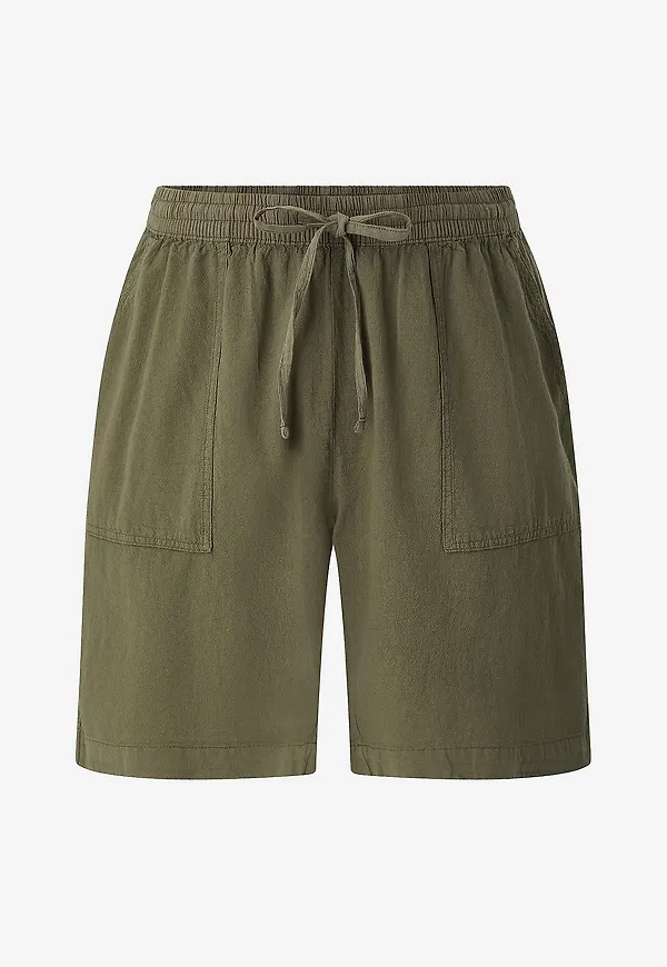 KAFFE Curve - Shorts Kcnana Liah - Grön