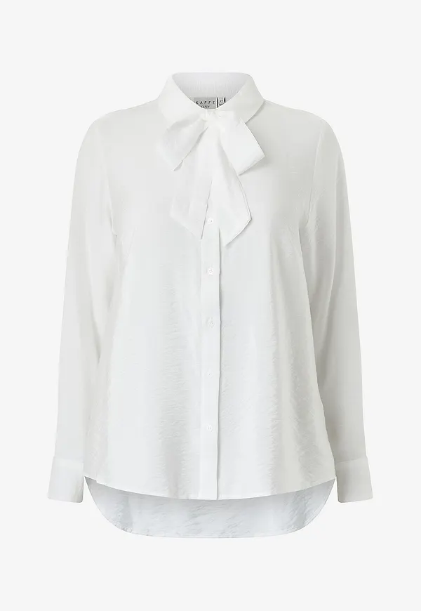 KAFFE Curve - Skjorta KCgila Shirt - Vit