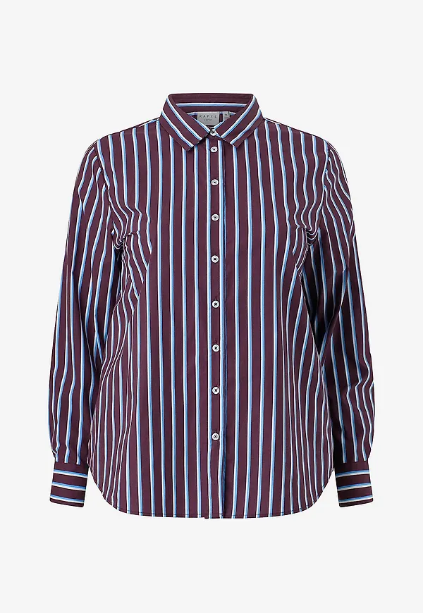KAFFE Curve - Skjorta KCsavina Shirt - Lila