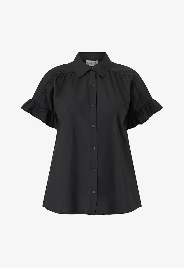 KAFFE Curve - Skjorta KCverona Shirt - Svart