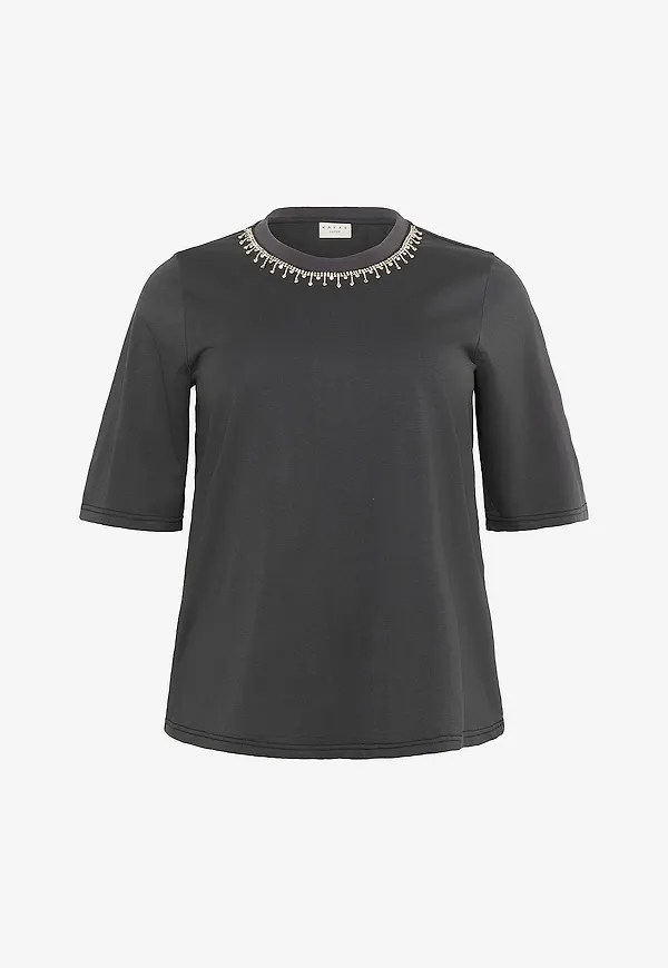 KAFFE Curve - T-shirt kcHelena - Grå