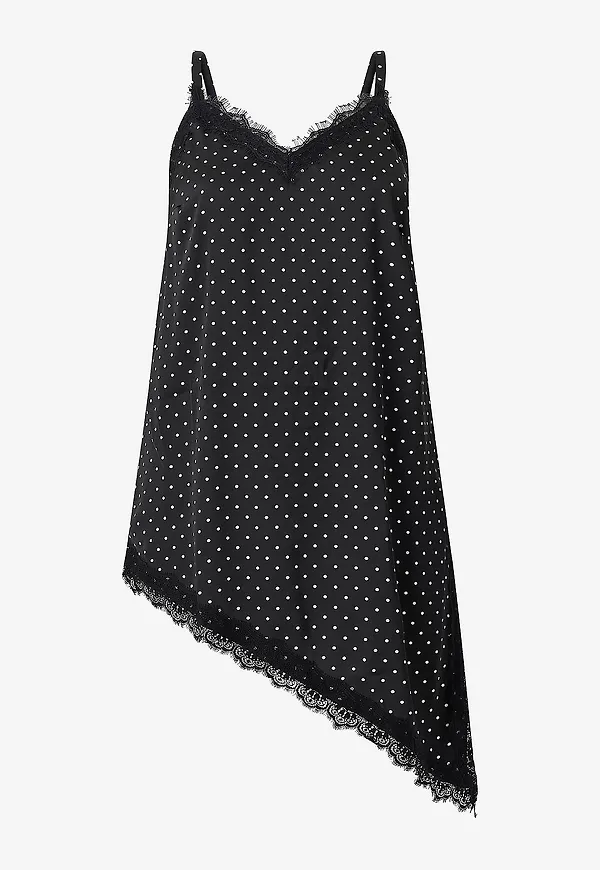 KAFFE Curve - Topp KCmissu Top - Svart