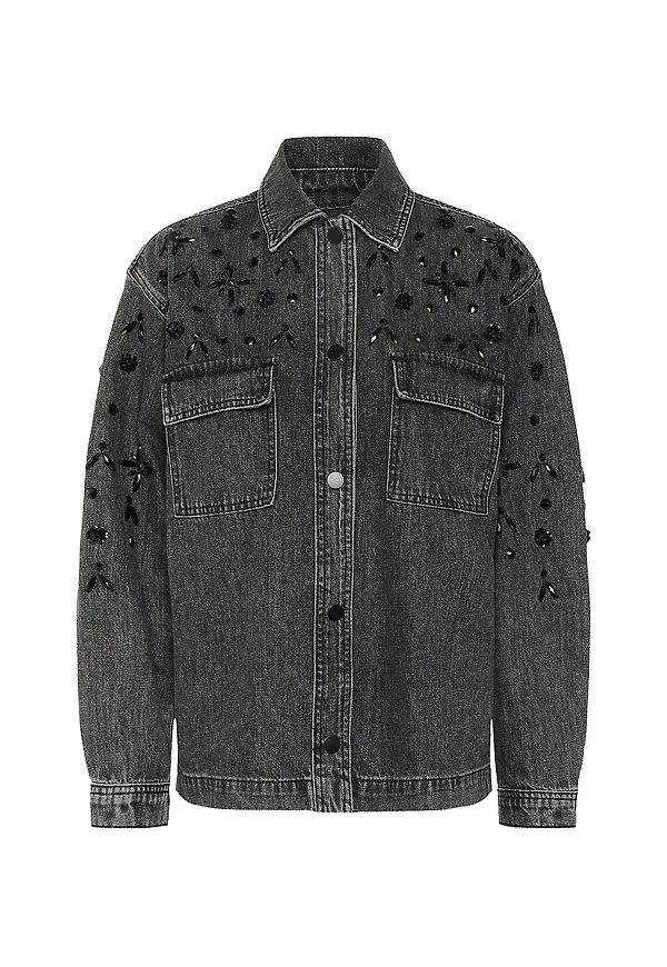 KAFFE - Jeansjacka kaJaiden Denim Jacket - Grå