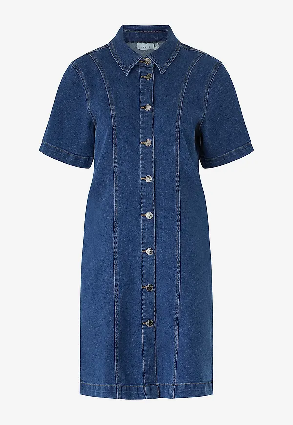KAFFE - Jeansklänning kaLena Denim Dress - Blå